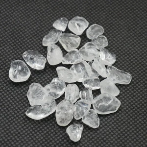300g Natural Clear Quartz Crystal Tumblestone Gemstone Reiki Healing Stone 15mm - Picture 1 of 6