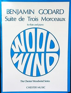 Benjamin Godard Suite de Trois Morceaux for flute and piano - Picture 1 of 2
