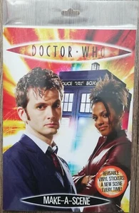 Doctor Who Vinyl Reusable Stickers Make a Scene Fast & Free Postage - Picture 1 of 4