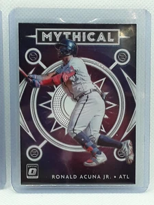 Ronald Acuna Jr 2020 Donruss Optic Baseball - Mythical Insert - Atlanta Braves - Bild 1 von 2