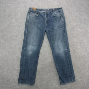 Chaps Jeans Men's 38x32 Blue Medium Wash Straight Leg Jeans - Picture 1 of 13