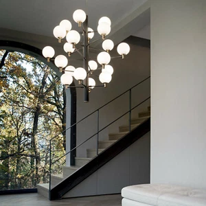 Lampadario moderno 20 luci design minimal DL0209 - Imagen 1 de 2