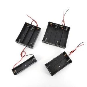 5pcs 18650 Battery Storage Box Case DIY 1/2/3/4 Slot Way Clip Holder Container - Picture 1 of 10