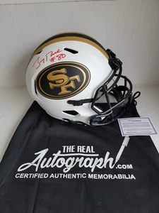 Jerry Rice Signed San Francisco 49ers Eclipse Full Size Helmet Fanatics Coa - Picture 1 of 3