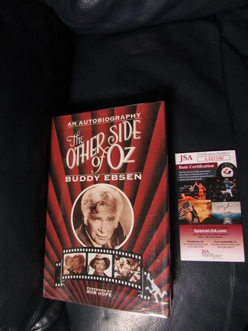 The Other Side of Oz Book Signed by Buddy Ebsen JSA Certified Cover