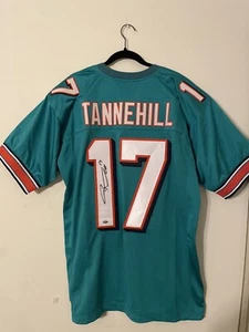 RYAN TANNEHILL Offical SIGNED Miami Dolphine Jersey   (Tannehill Hologram) - Picture 1 of 3