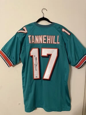 Camiseta Miami Dolphine assinada oficial RYAN TANNEHILL (holograma Tannehill) - Imagem 1 de 3