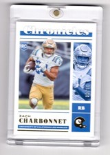 Zach Charbonnet 2023 Panini Chronicles Draft Picks #20 Gold Rookie RC #/10