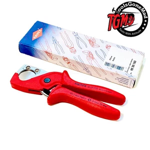 Knipex 185mm Conduit Hose Tube & PVC Plastic Pipe up to 25mm Cutter - 90 20 185 - Picture 1 of 3