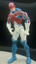 Marvels RARE CAPTAIN BRITAIN 6 inch figure