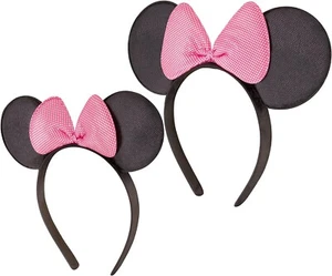 Disney Minnie Mouse, Set of 2 Headbands for Mommy & Me, Matching Adult and Girl - Picture 1 of 6