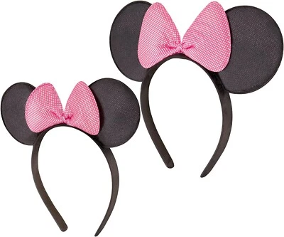Disney Minnie Mouse, Set of 2 Headbands for Mommy & Me, Matching Adult and Girl - Image 1 of 4