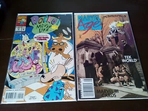 Vintage 1990s Comic Book Lot of 27 Acceptable Conditon in Sleeves with Boards - Bild 1 von 15