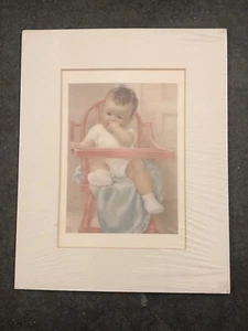 Stampa bambino Bessie Pease Gutmann ""Sua Maestà - Foto 1 di 6