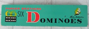 Parker Brothers Crown Royal 66 /" Double Six" Clipper Dominoes 1960s - Picture 1 of 4