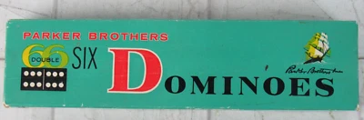 Parker Brothers Crown Royal 66/" Doble Seis" Clipper Dominó Años 60 Foto 1 de 4