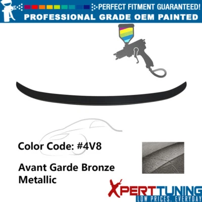 Fits 14-19 Corolla OE Factory Trunk Spoiler ABS #4V8 Avant Garde Bronze Metallic Foto 1 de 4