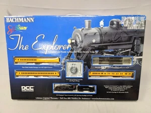 Bachmann #01306 "The Explorer" UP H.O. Steam Locomotive Passenger Set O/Box C-10 - Picture 1 of 20