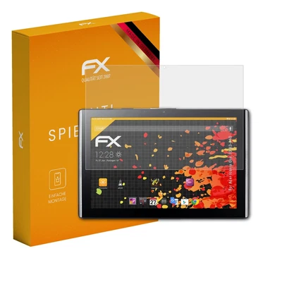 atFoliX 2x Displayfolie für Acer Iconia One 10 B3-A40 Schutzfolie matt&stoßfest - Bild 1 von 4