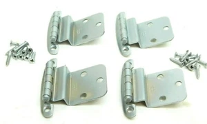 4er-Pack Stanley USA halb verdecktes 3/8" versetztes Türscharnier Küche Bad Schrank ES - Bild 1 von 14