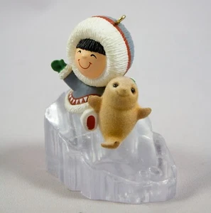 Punze KS 1990 Ornament Frosty Friends Nr. 11 in Serie Eskimosiegel - Bild 1 von 5