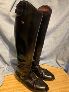 X TALL BLACK SERGIO GRASSO FIELD RIDING BOOTS SIZE 9 Women’s - Picture 1 of 12