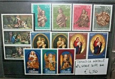 FRANCOBOLLI TEMATICA NATALE N° 4 SERIE DIFFERENTI NUOVE MNH** LOT (C.B)