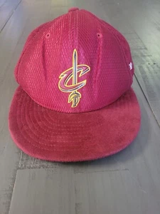 New Era Cleveland Cavaliers Cavs 9FIFTY Sombrero Gorra Granate en la Corte Colección - Imagen 1 de 12