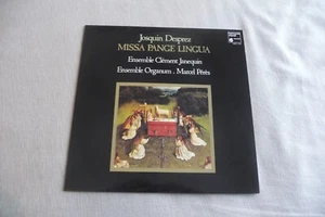 JOSQUIN DESPREZ LP MISSA PANGE LINGUA. ENSEMBLE CLEMENT JANEQUIN. MARCEL PERES - Picture 1 of 5