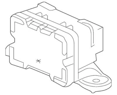 Sensor de guiñada de suspensión genuino GM 2004-2010 Chevrolet Cadillac Pontiac 10307709 Foto 1 de 2