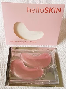 helloSKIN ~ Collagen Hydrogel (Under) Eye Masks (1 pair) ~ NEW ~ Exp Jan 2026 - Picture 1 of 9