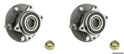 2 x Conjunto de cojinete de rueda trasera y buje para Suzuki Kizashi 2010 + KLP/SU/060AB 4x4 Foto 1 de 4