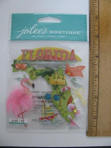 Jolee's FLORIDA Orangen Boot Alligator Flamingo Bikini Sonnenbrille Sunshine State Neu aus altem Lagerbestand - Bild 1 von 1