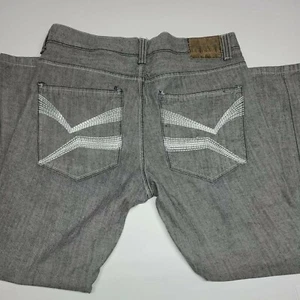 CORKED JEANS Gray pocket embroidery Jeans - Size 36 X 30 See photos - Picture 1 of 12