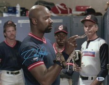 DENNIS HAYSBERT SIGNED 11X14 PHOTO MAJOR LEAGUE AUTOGRAPH BECKETT WITNESS 3