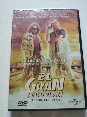 The Big Lebowski Jeff Bridges John Goodman - DVD Region 2 Spanish English New - Image 1 of 3