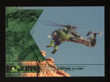 2003 Upper Deck The Hulk Film Copter Clash #7