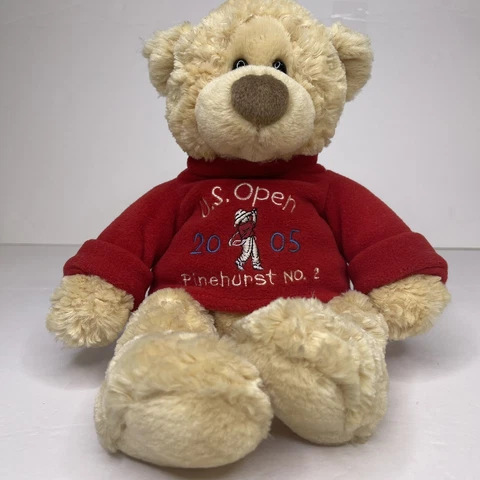 US Open 2005  Pinehurst No. 2 Golf 105th Championship Teddy Bear Super Soft USA Cover