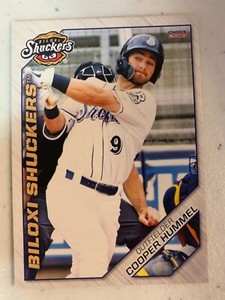 Cooper Hummel Card 2019 Biloxi Shuckers Team Card
