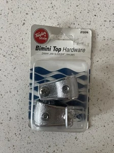 Zamak Mandíbula Slide Taylor Hecho Bimini Top Hardware #11210 7/8" Un Par MQBSh3 - Imagen 1 de 2
