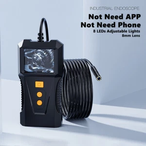1080P Pipe Inspection Camera Endoscope Video Sewer Drain Cleaner Waterproof USA - Picture 1 of 17