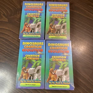 Dr. Kent E Hovind Dinosaurs Creation Evolution  VHS Bible Seminar Lot New - Bild 1 von 10