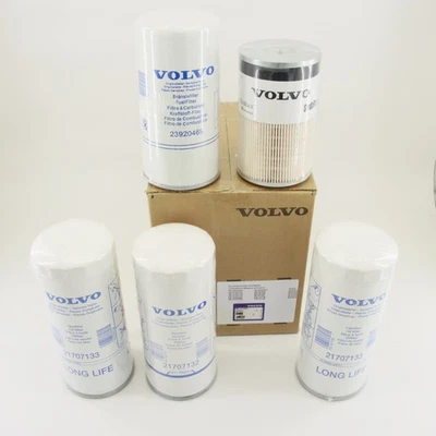 Filter Kit Volvo D13 Oil Fuel Filters 23658092 (2), 21707132, 23920469, FS19765 Foto 1 de 4