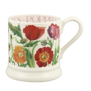 Emma Bridgewater Poppy Half Pint Mug English Earthenware 1PPY010002 - Picture 1 of 1