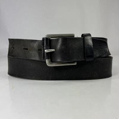 Cinturón de trabajo Timberland de cuero negro muy usado - para hombre talla 39 Foto 1 de 4