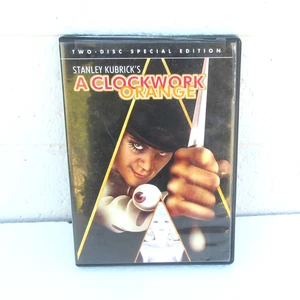 A CLOCKWORK ORANGE 2-Disc DVD Malcolm McDowell Bonus Cult Remastered R 1971 - Picture 1 of 10