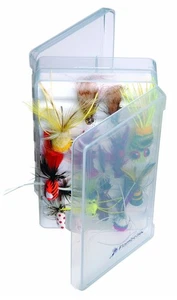 7155 Streamside Pocket Precision Fly Box - Mini-Twin Doble Cara, Multi - Imagen 1 de 2