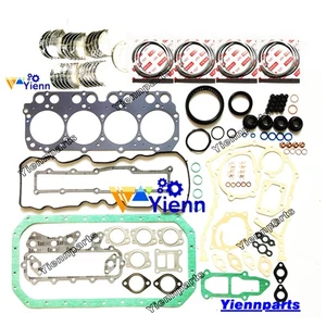 W04C W04CT WO4C Overhaul Re-ring Kit For For Hino Engine Ring Gasket Bearing Set - Picture 1 of 6