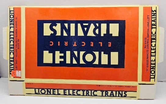 Lionel Trains No. 6-5133 Remote Control Switch -One, Left BOX ONLY - Image 1 of 1
