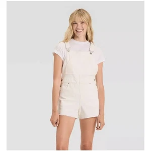 Pantalones cortos de mezclilla para mujer Universal Thread blancos talla 6 nuevos sin etiquetas - Imagen 1 de 9